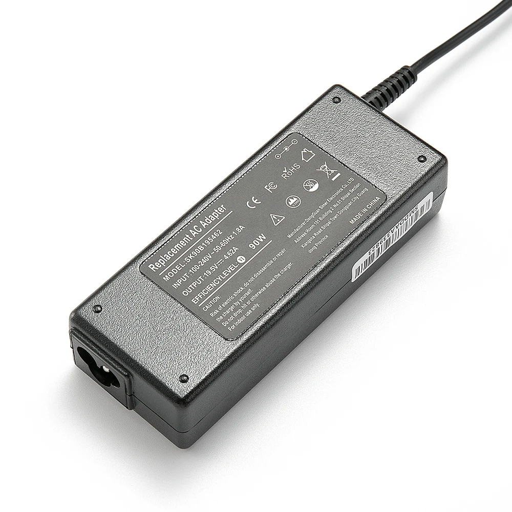 19.5V 노트북 AC 카레가도르 파라 델 XPS 11 12 13 L321X L322X 파라 인스피론 12 14 15 24 20 보스트로 A, 4.62A, 90W, 4.5x3.0 밀리미터