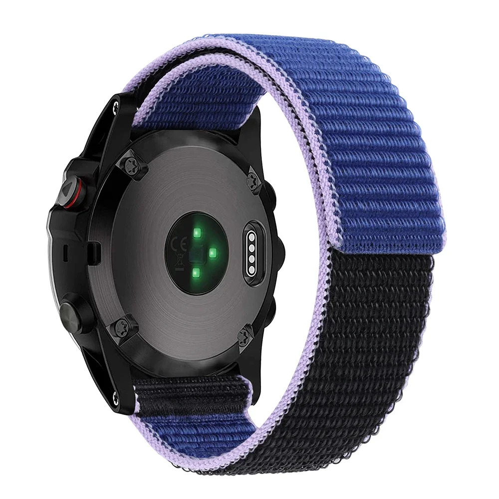 Premium Hook & Loop Nylon Strap for Smartwatch Bands - Available in 26mm & 22mm