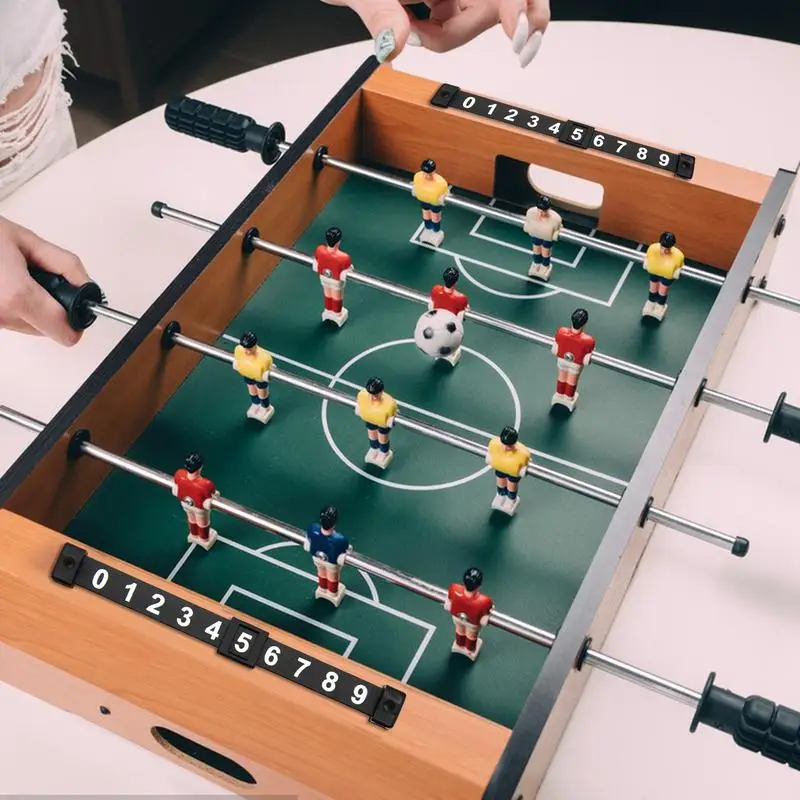 2 Pieces Foosball Counter Scoring Units 10 Numbers For Football Mini Scoring Accessories Keepers Standard Tables Scoreboard
