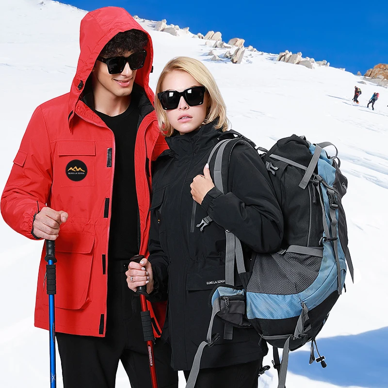 Ski Jacket Winter Jacket Super Warm Ski Suit Women Winter Snow Down Jacket And Pants Outdoor Waterproof Breathable