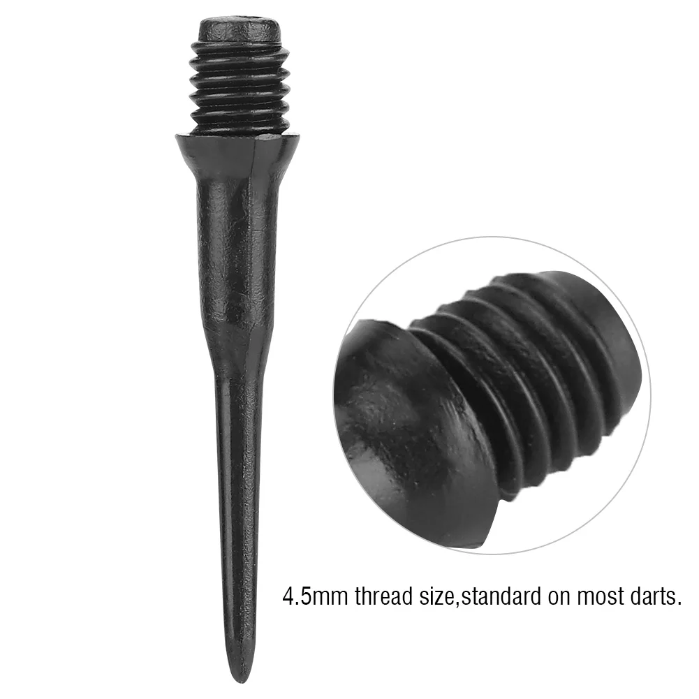 100Pcs High Precision Electronic Dart Plastic Professional Dart Durable Soft Tip Points Needle Replacement Set Darts Accessories