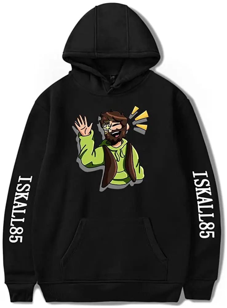 

2022 The New Iskall85 Merch Casual Hoodies Unisex Hooded Sweatshirt Autumn And Winter Clothing