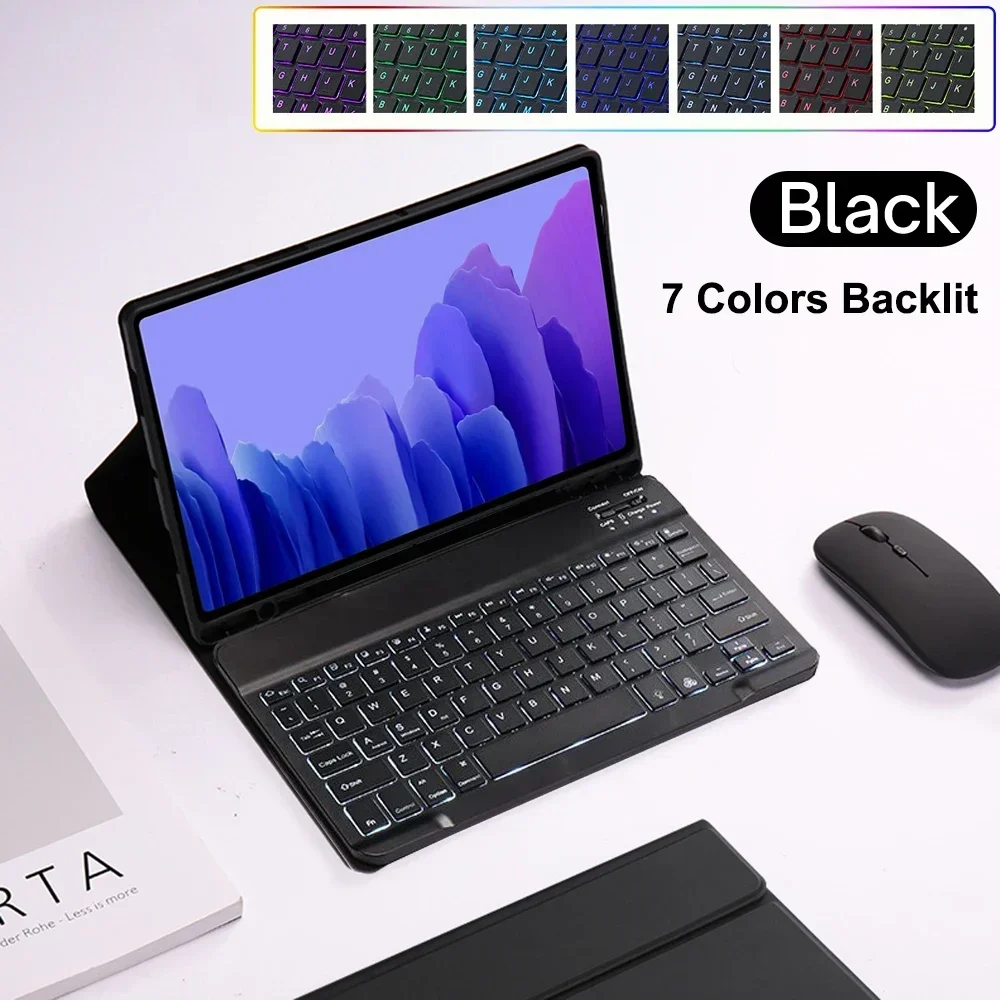Premium Tablet Keyboard Case with Protective Cover
