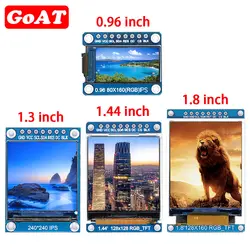 TFT Display 0.96 1.3 1.44 1.8 inch IPS 7P SPI HD 65K Full Color LCD Module ST7735 / ST7789 Drive IC 80*160 240*240 (Not OLED)