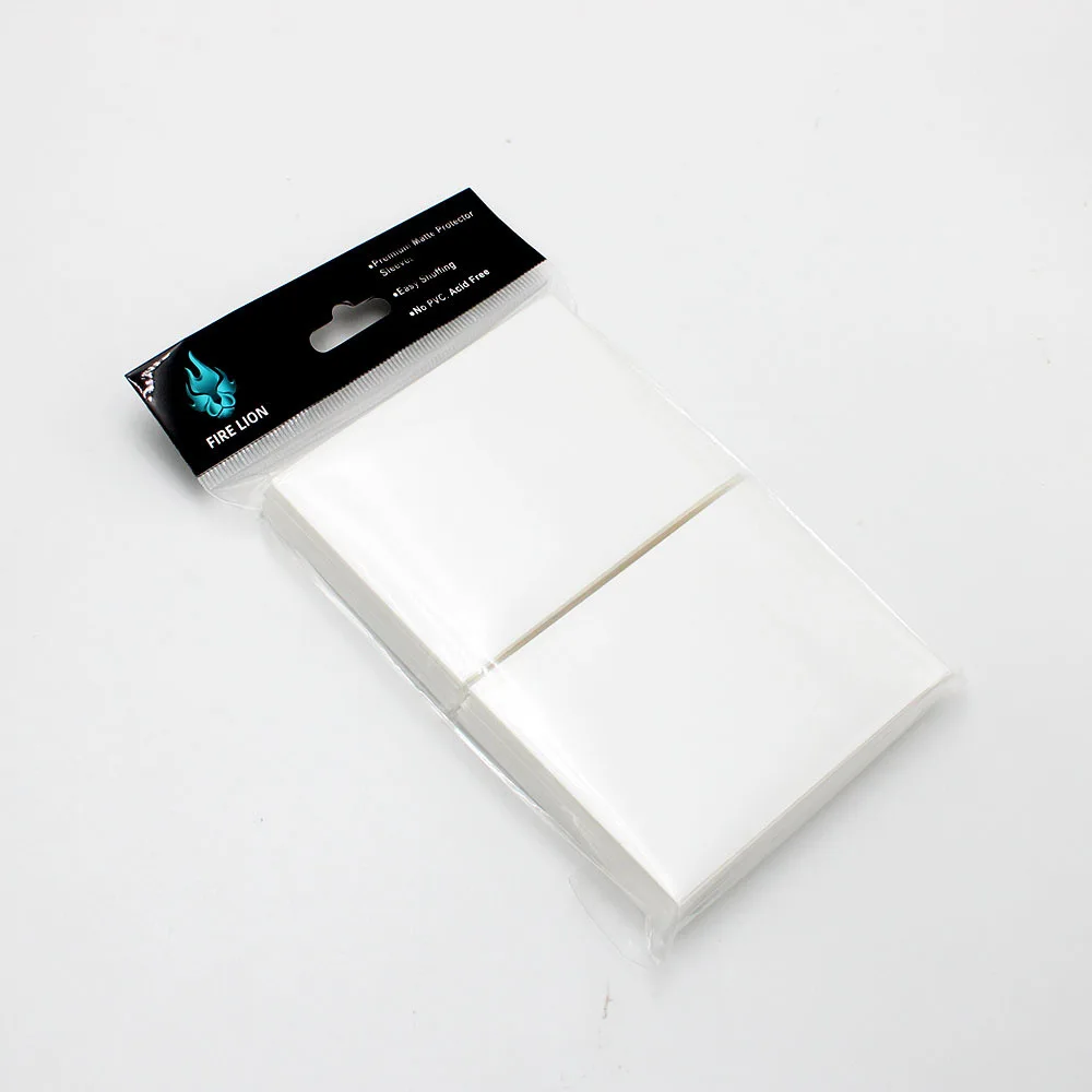 Matte Colorful Card Sleeves - 100 PCS Standard Size Trading Card Protectors