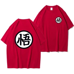Anime-Inspired Son Goku Oversized Casual T-Shirt - XXXL (Red)