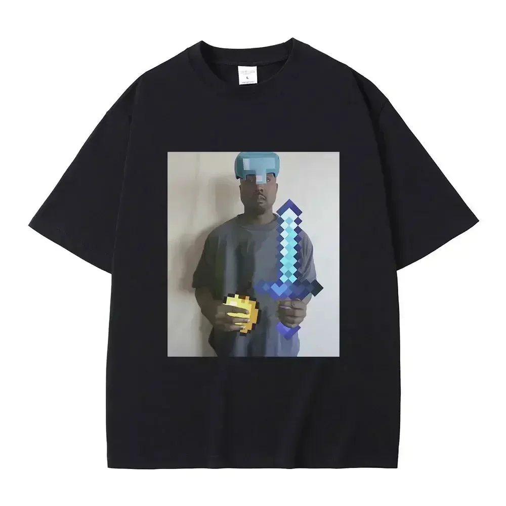 Camiseta Divertida De Kanye West Meme Para Hombre Y Mujer, Camisa De Estilo Rap, Hip Hop, Vintage, De Manga Corta, Ropa De Calle 3