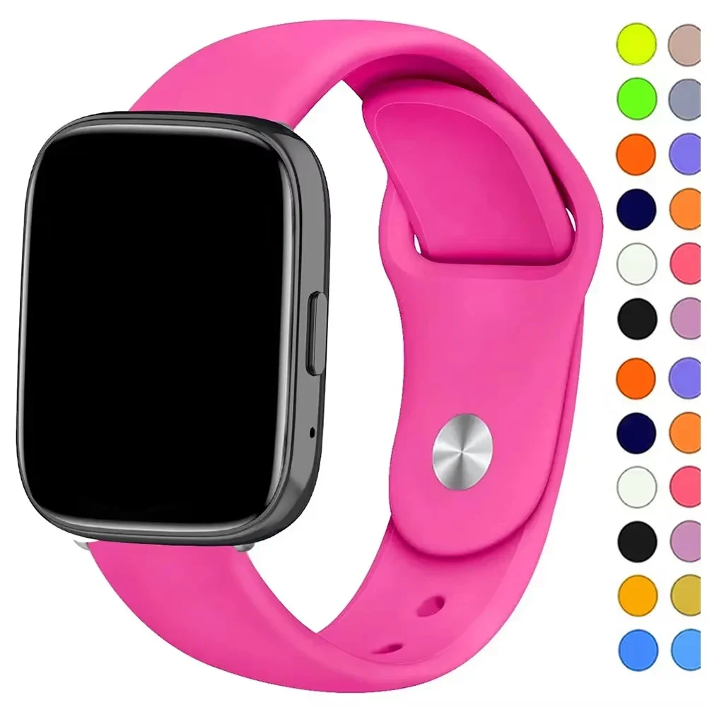 Silicone Loop Strap Sport Band Wristband Bracelet - 20/22mm Correa Accessories