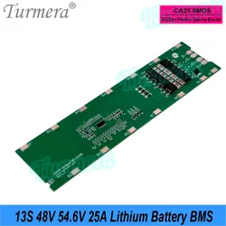 Advanced 48V 25A Lithium Battery Management System for E - Bike and E - Scooter Battery Packs (13S 25A CA25)