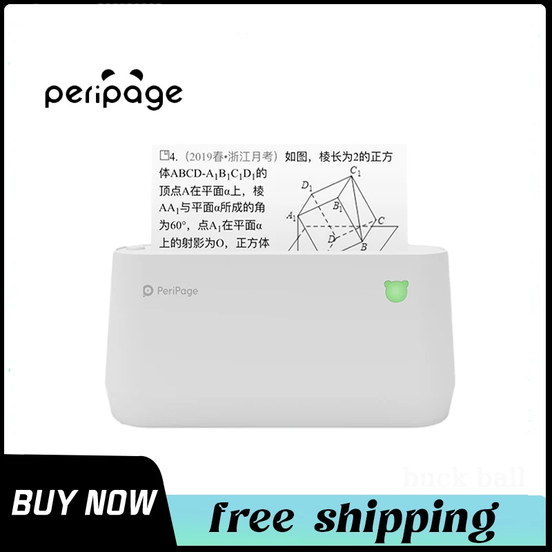 

Портативный мини-принтер Peripage A9, беспроводной Bluetooth мини-принтер minip A9s, мобильный принтер для рисунков и этикеток, студенческий подарок