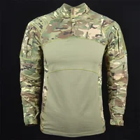 Mege Brand Outdoor Hunting Shirt Camouflage Army Combat Shirt Type II Military Uniform Training Airsoft Paintball Tactical Gear 2