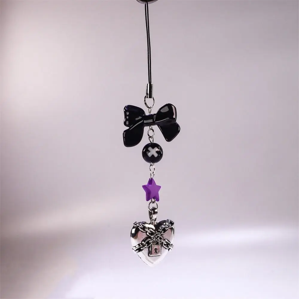Cute Y2K Phone Charms Sweet Girl Butterfly Phone Lanyard Bowknot Phone Chain
