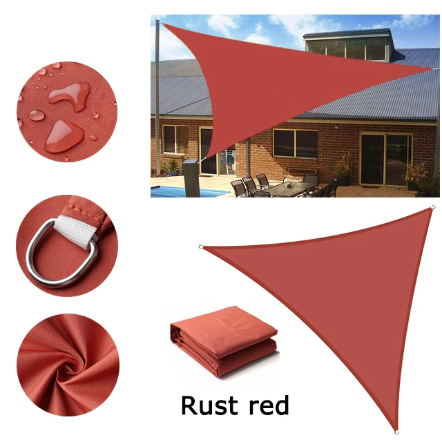 Waterproof Triangle Sunshade Protection Canopy