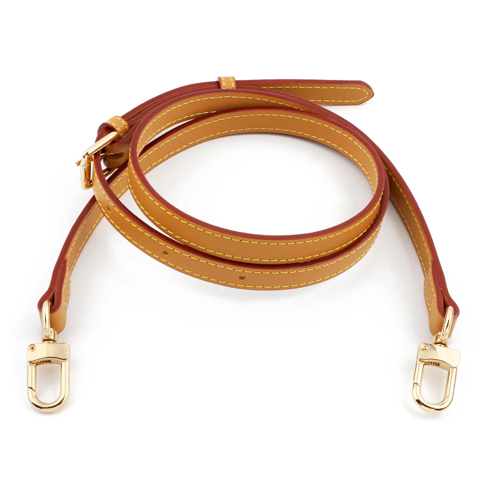 Echtes Leder Taschengurt Ersatz für Damen Tasche Umhängetasche Handtasche Lange verstellbare Schultergurte DIY Taschenzubehör – Detail 11