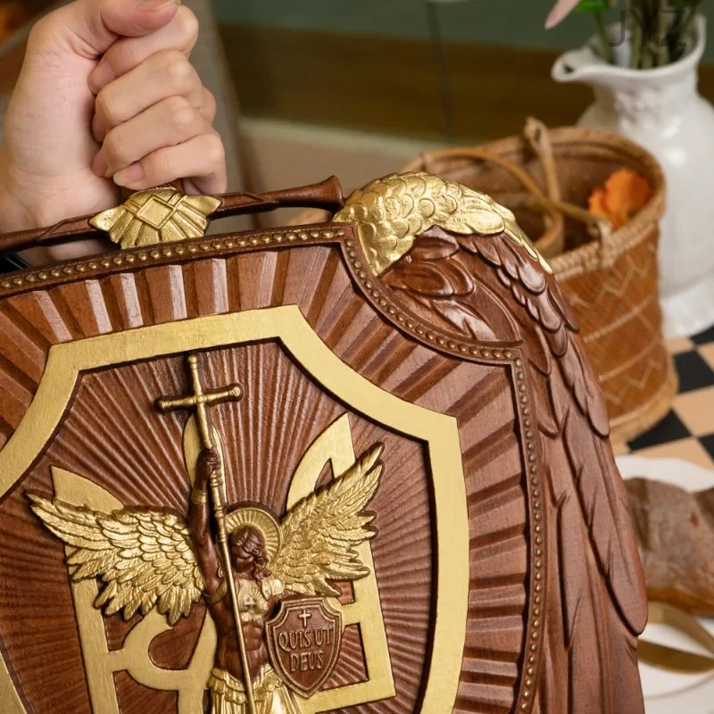 Holy Sword Archangel Michael Wood Carving 2