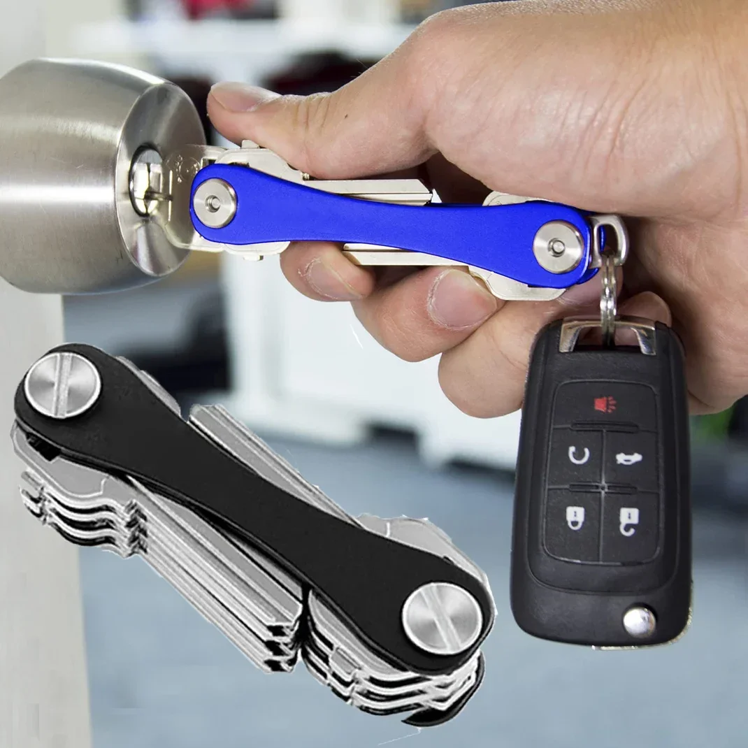 Minimalist Aluminum Key Organizer and Holder