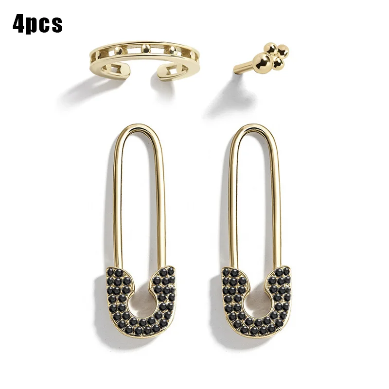 Paperclip Shape Earrings in 2023 | Stud earrings for men, Best earrings for  men, Paper clip