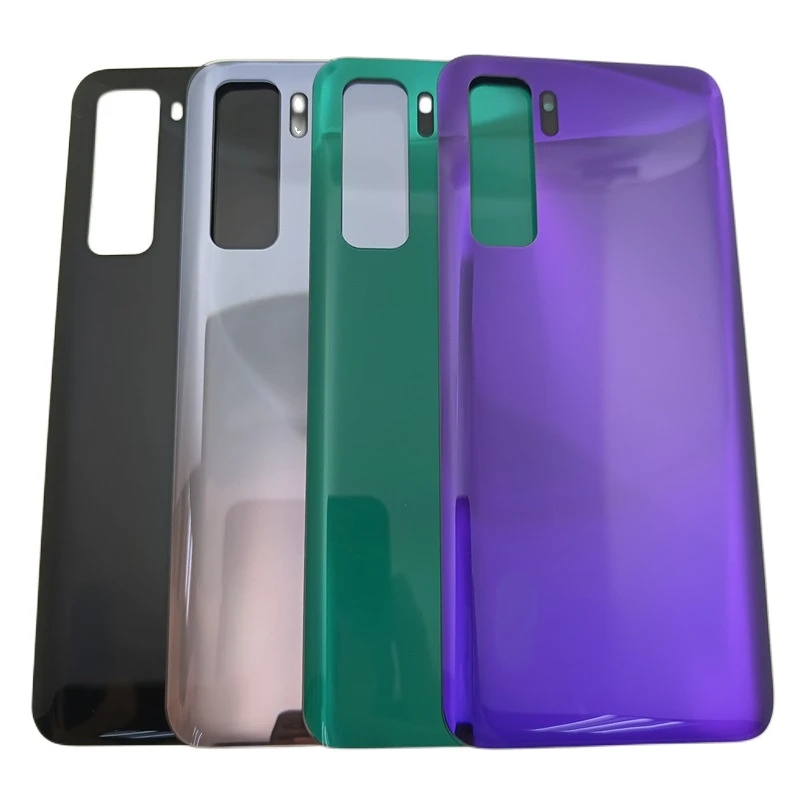 Per Huawei P40 Lite 5G Coperchio Della Batteria Coperchio Della Batteria Posteriore In Vetro Posteriore Alloggiamento Della Porta Per Huawei Nova 7 Se