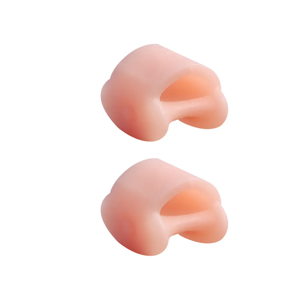 Pexmen 2Pcs Gel Toe Separator Pinky Toe Spacers Bunion Cushions Pads for Preventing Rubbing & Relieve Pressure for Men and Women 6