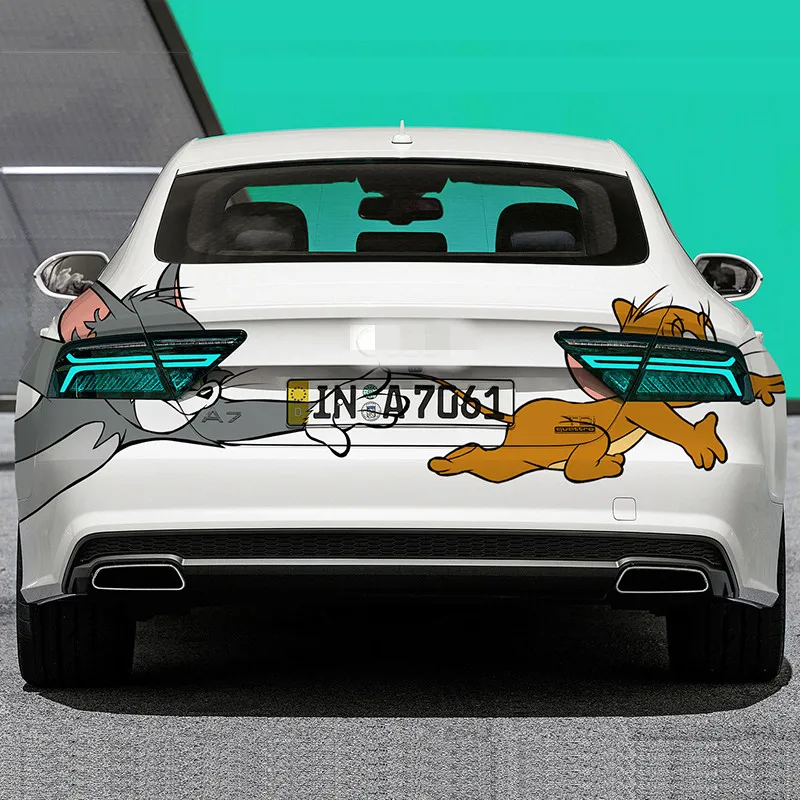 

New Car Stickers Vinyl Car Tail Lights Anime Cartoon Car Films FOR Audi A3 A4 A5 A6 A7 A8 Custom Decorative Car Decals