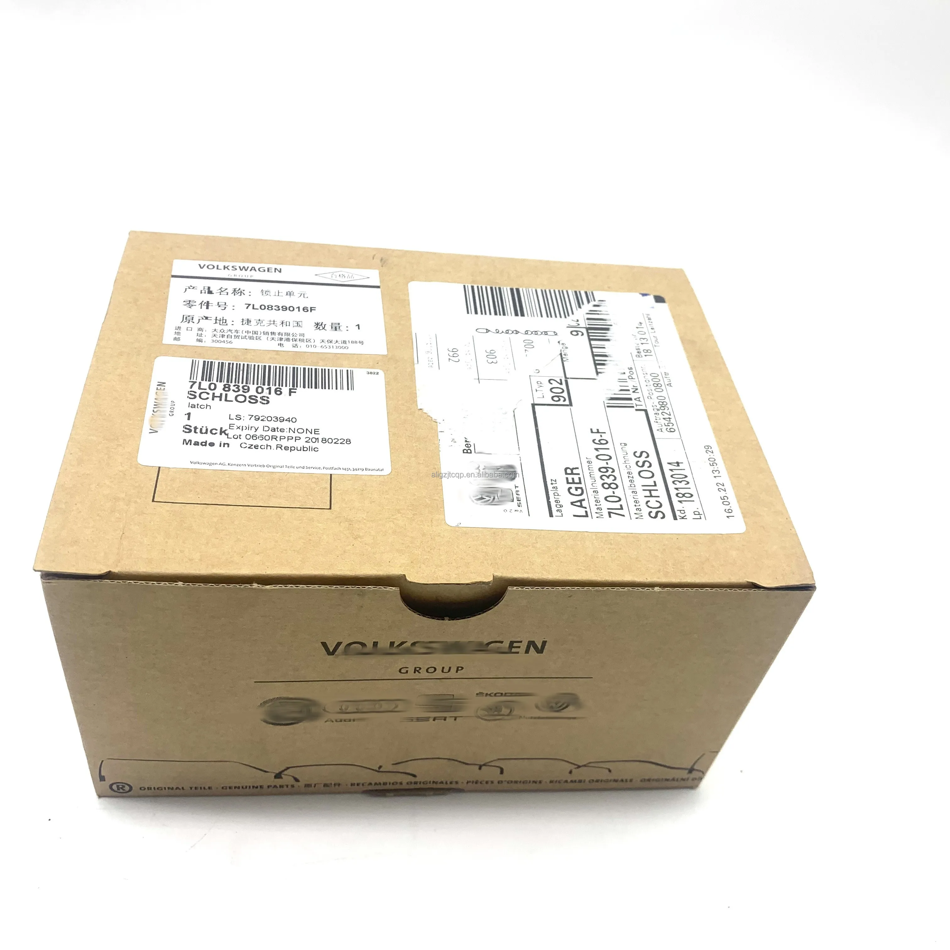 Original Germany Rear Right Door Lock for Volkswagen touareg Porsche Cayenne 7L0839016B 9555302 9555306 7L0839016F