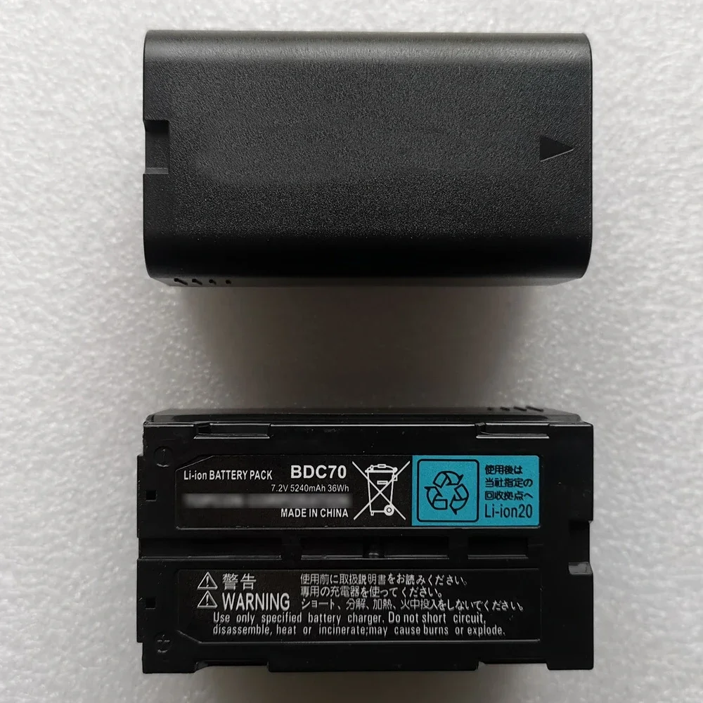 1 шт. новая форма, высококачественная и совершенно новая батарея для батареи BDC70, 7,2 в 5200 мАч, 1 шт.