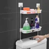 Wc Rek, Plank Boven De Wc Tank, punch-Gratis Multi-Functionele Opslag Rack Met Ondersteunende Voeten Badkamer Accessoires 1