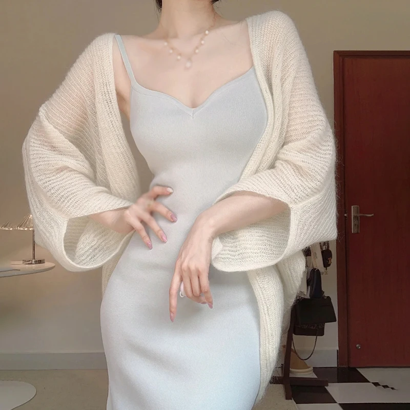   Maheimao Ʈ ī   ָ ÷ ¾ ȣ    Sweter Cardigan