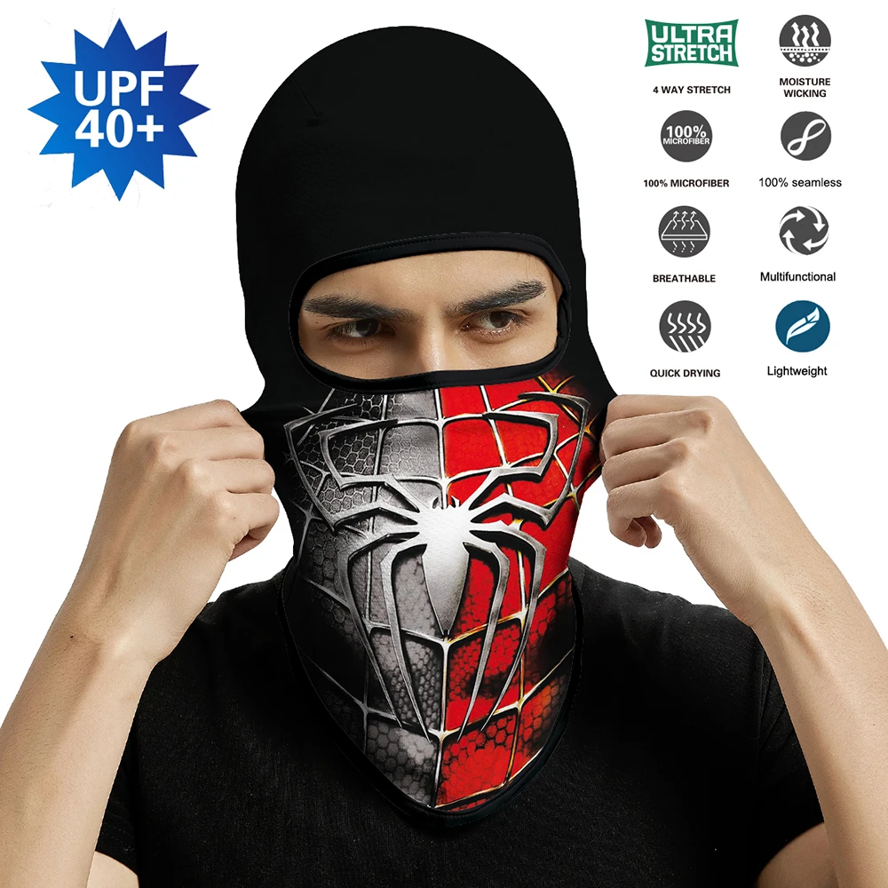 

Winter Cycling Balaclava Mask Ghost Skull Bandana Ski Mask MTB Bicycle Headgear Motorcycle Face Cover Headwear Neck Gaiter Men