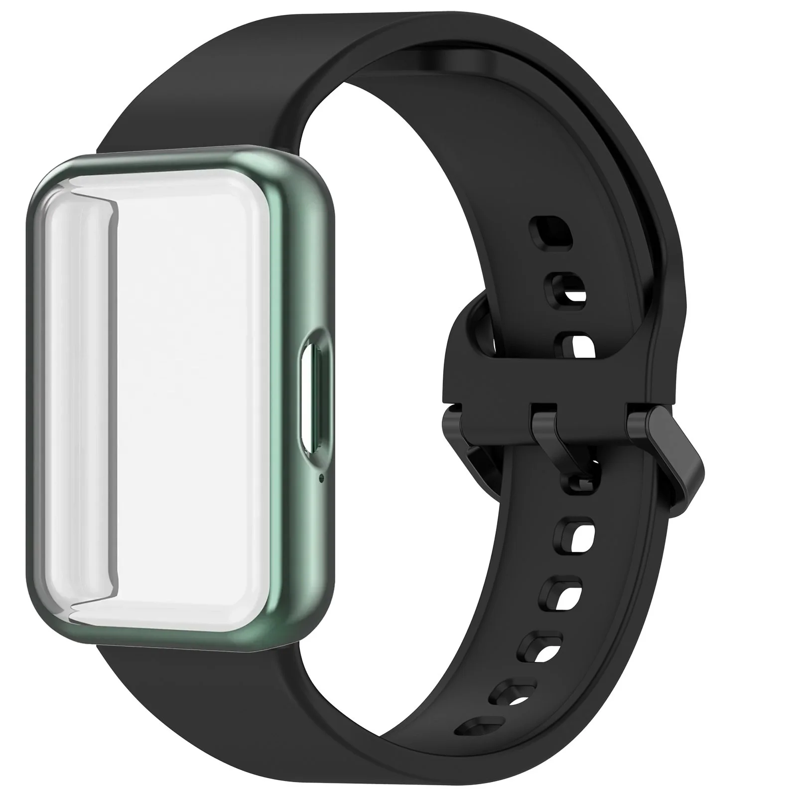 Silicone Strap and Protective Case Kit for Fitness Band Accessories