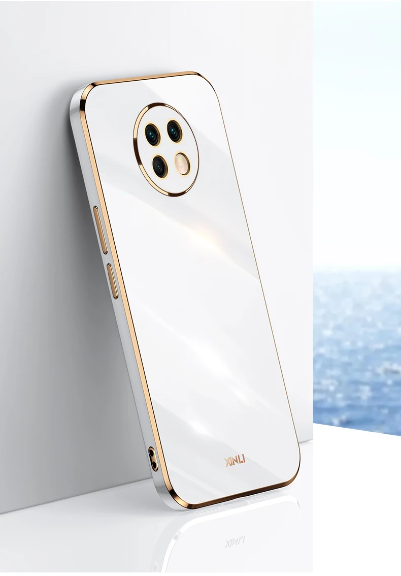 Bling mekana četvrtasta luksuzna pozlaćena telefonska torbica 3D Laser za XiaoMi RedMi Note 8 8T 9 9A 9s 9T 10 10s 10T 10 NFC 7 Pro_voghion.com