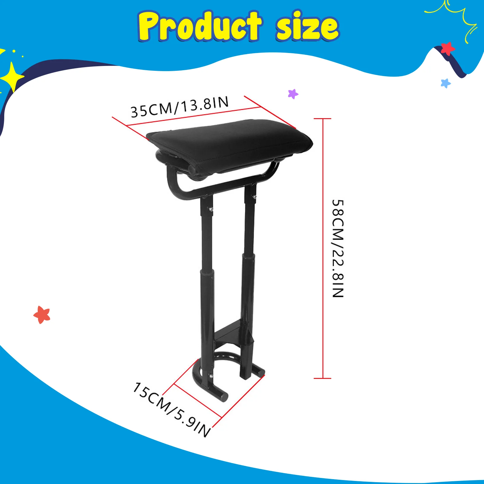 골프 카트 시트 액세서리 가벼운 골프백 스탠드 부착용 탈부착 가능한 쿠션형 알루미늄 합금