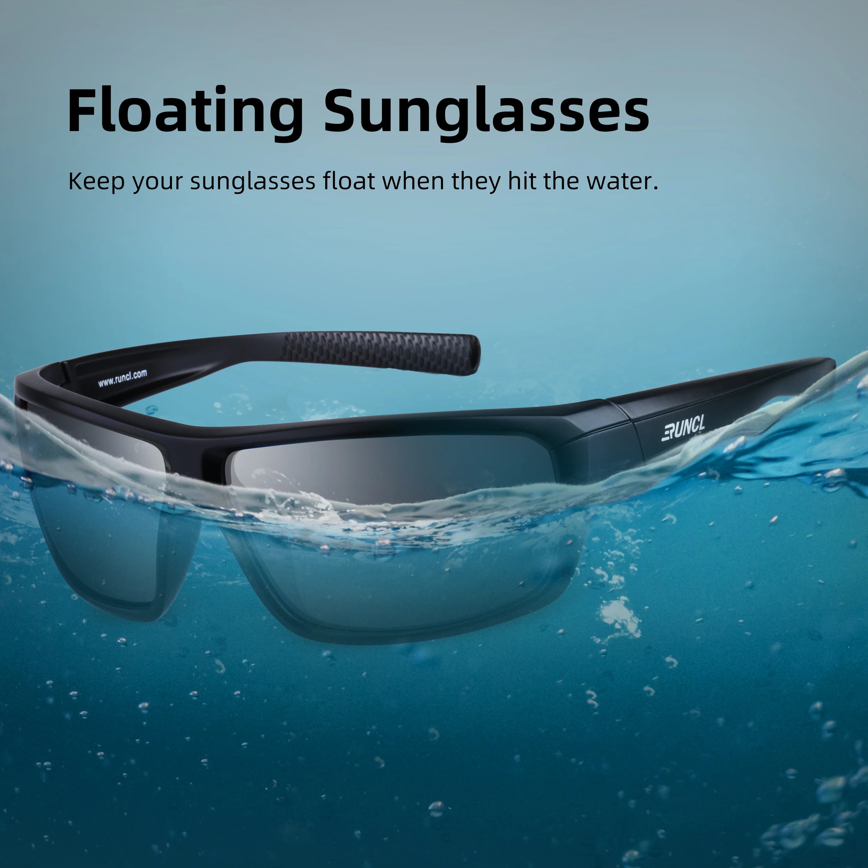 RUNCL Polarized Sunglasses Floating Fishing Eyewear Sports Glasses for Men  Women Outdoor Cycling Camping Driving Surfing - AliExpress