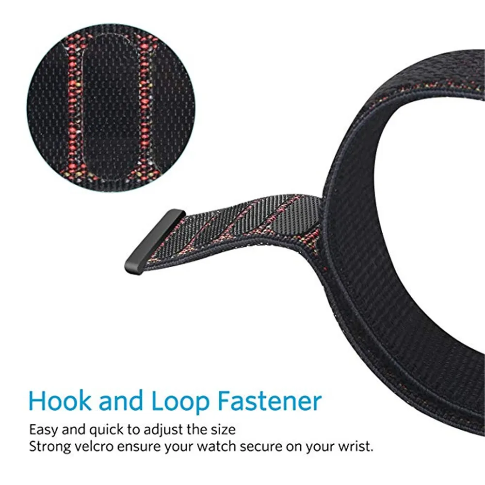 Loop Woven Nylon Wrist Strap - Sport Bracelet