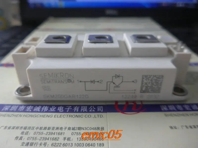 

Original Stock SKM200GAR122D