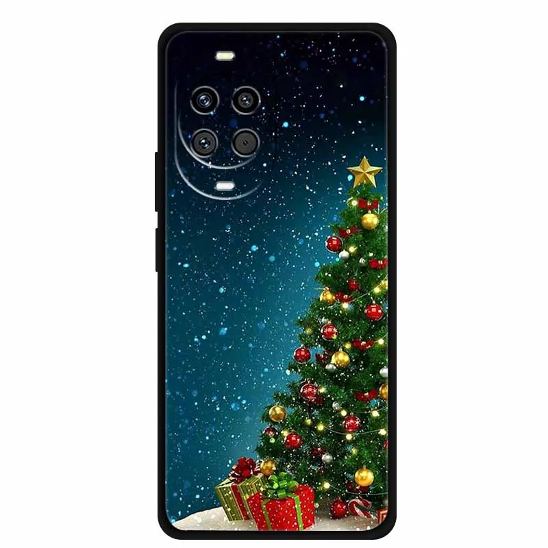 Festive Cartoon Christmas Soft TPU Phone Case - Fun & Durable Bumper Cover