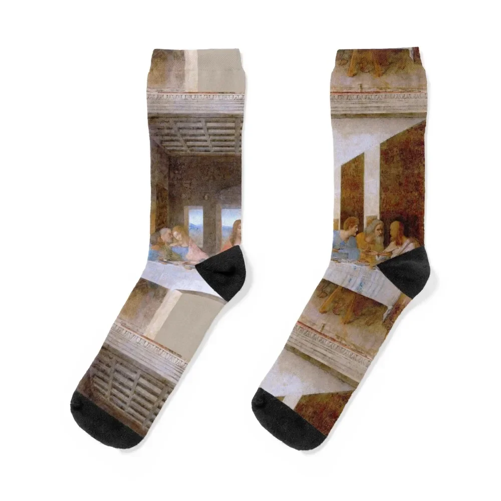 

The Last Supper - Leonardo Da Vinci Socks sheer loose anime Lots Women Socks Men's