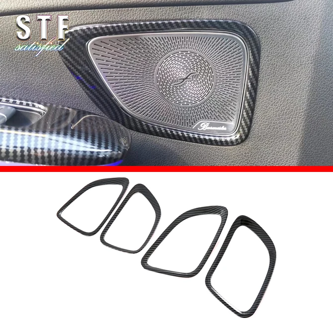 

Car Speaker Around Cover Trim For Mercedes-Benz C-Class W206 C180 C200 C300 2021 2022 2023 Car Accessories Stickers W4