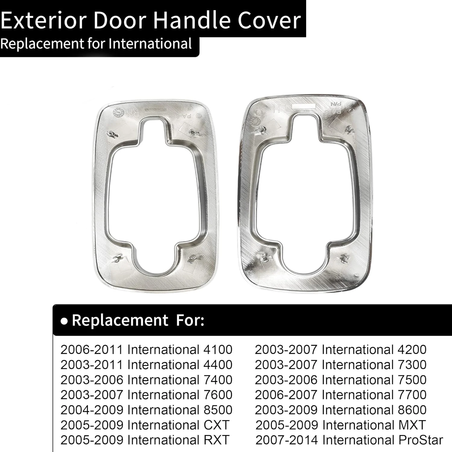 Außentürgriff Chrom-Abdeckung Passend für International 2594003C1 2594006C1 16915575 HLK2569C HLK2570C 3613327C1 – Detail 11