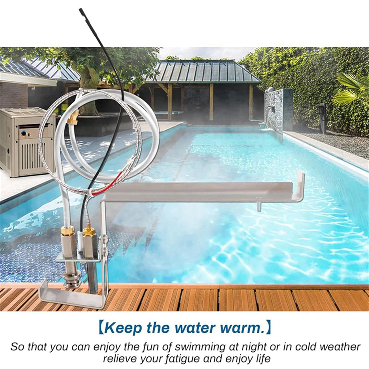 HAXPLT1931 Natural Gas Pilot Parts for H-Series Ed1 Style Pool Heater,for Natural Gas Pool Heater Parts