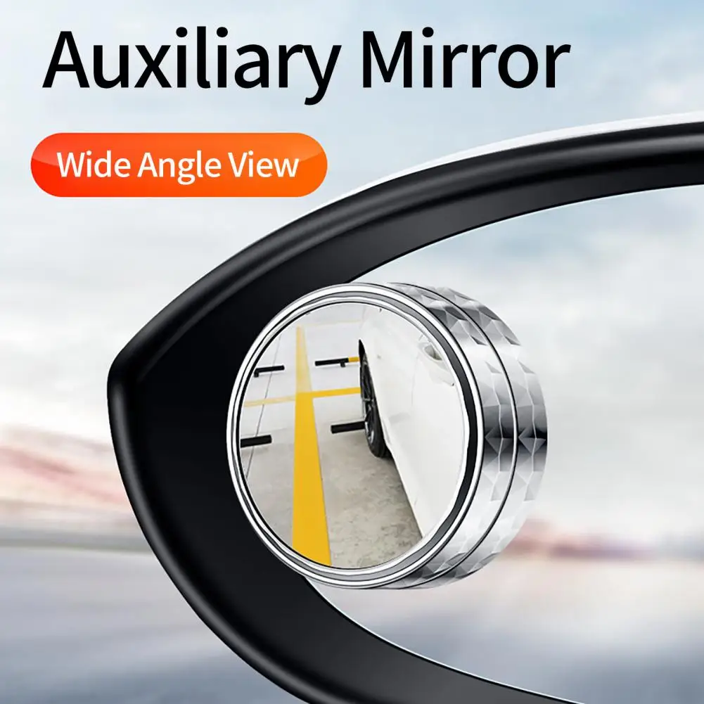

Зеркало для слепых зон, вращение на 360 градусов, легкая установка, широкоугольное парковочное вспомогательное зеркало, компактное Автомобильное зеркало заднего вида для грузовика