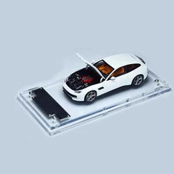 Phantom Knight Luxury Open Station Wagon Hunting Vehicle Alloy Car Model (White GTC4)