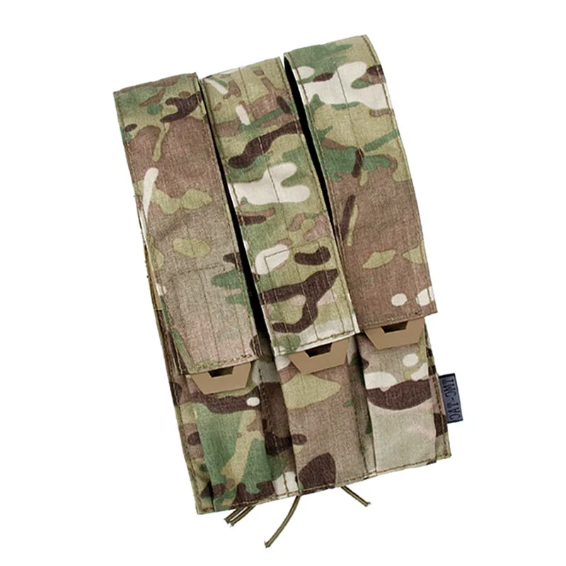 Tmc Tactical Triple Magazine Pouch Kriss Vector Molle Carrier Smg Camo Military Spedizione Gratuita