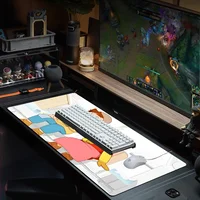 Heidi Cartoon Cool Large Gaming Mouse Pad XL Locking Edge Size For Game Keyboard Pad For Gamer 2
