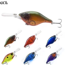 

CCLTBA 110MM 22.5G Crankbait Deep Long Diving Lip Hard Crank Bait Two Sharp Treble Fishing Hooks Bait Fat Wobbler Fishing Lure