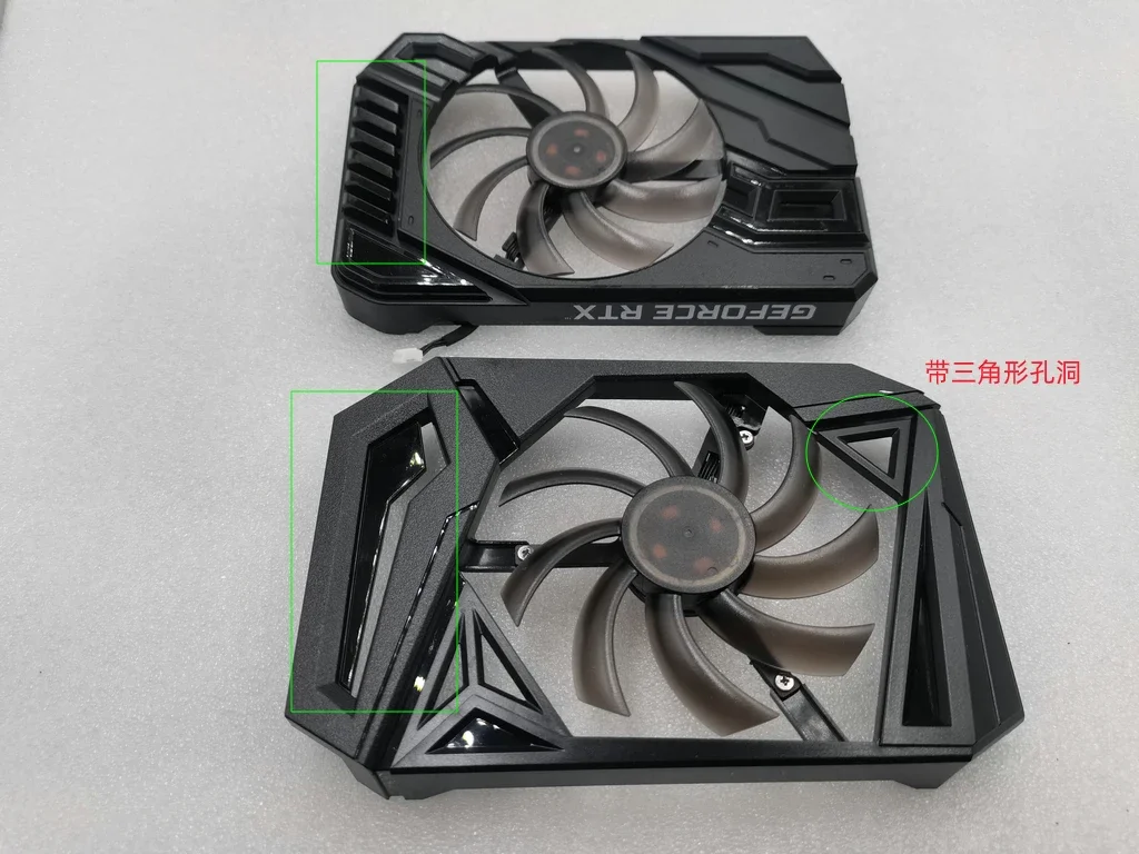 Ventilador de Refrigeração da Placa Gráfica Palit Rtx2060 Gtx1660 1660ti 1660s Stormx oc Th1012s2h-paa01 Fdc10u12s9-c 95 mm dc 12v 0.45a 6gb - Imagem 5
