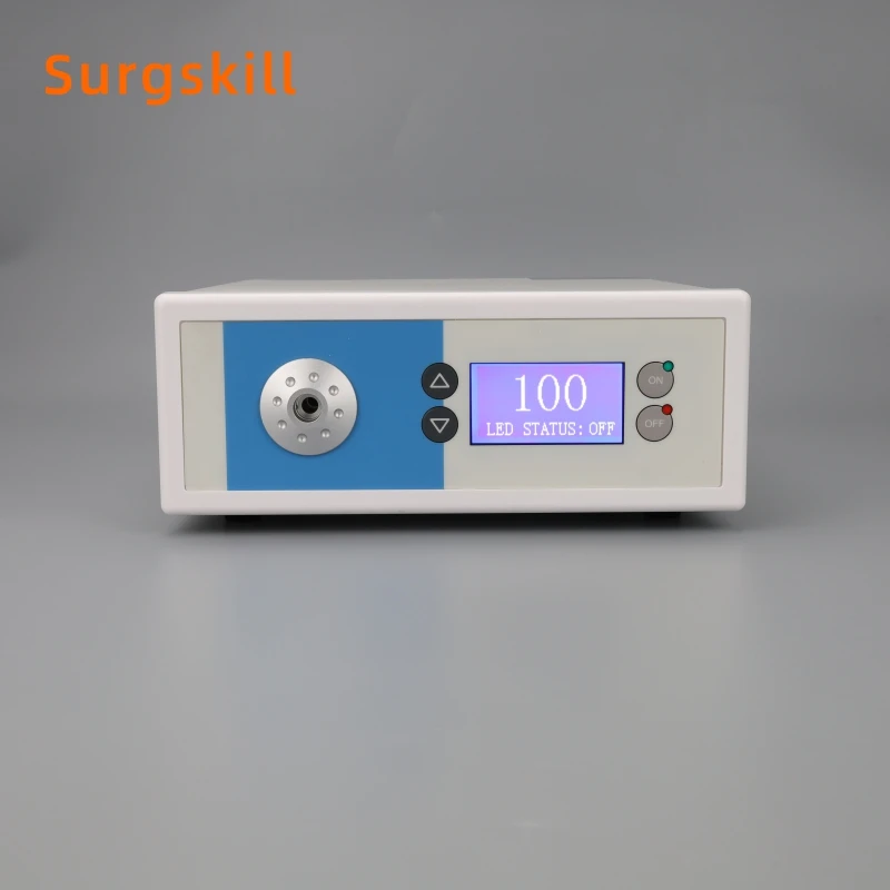 Portable LED Light Source 100W For ENT/Endoscopy/Arthroscopy Surgery