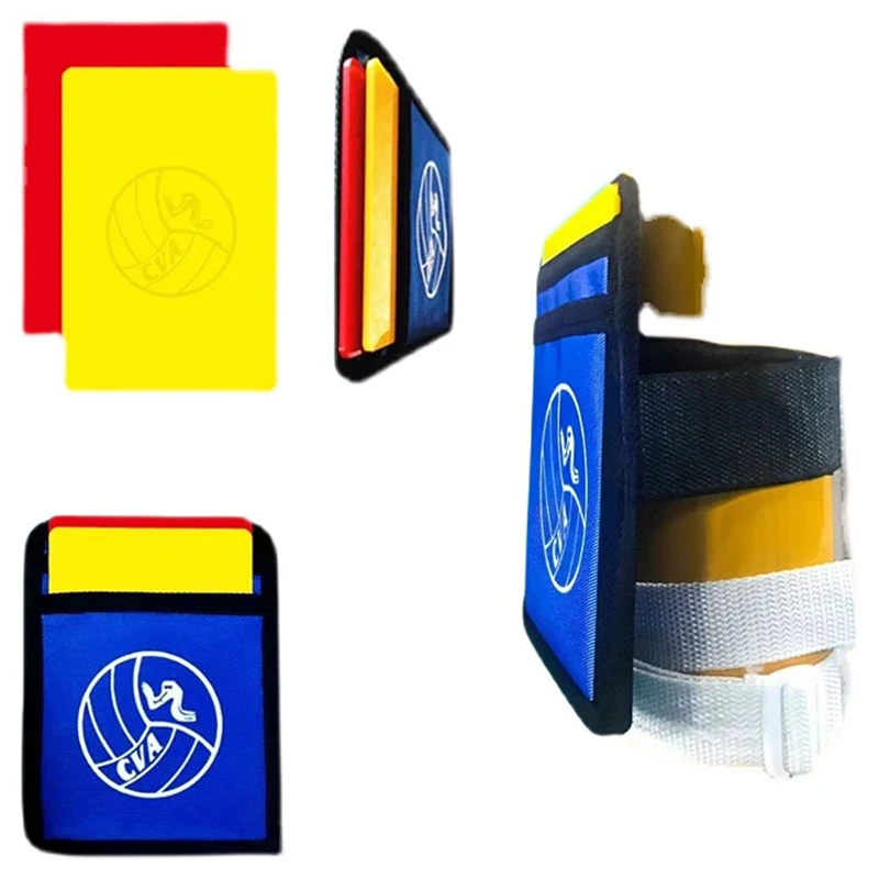 

CVA Volleyball Referee Card SRFC0 Red And Yellow Cards Official Size 10X15CM Designated Penalty Equipment For Match