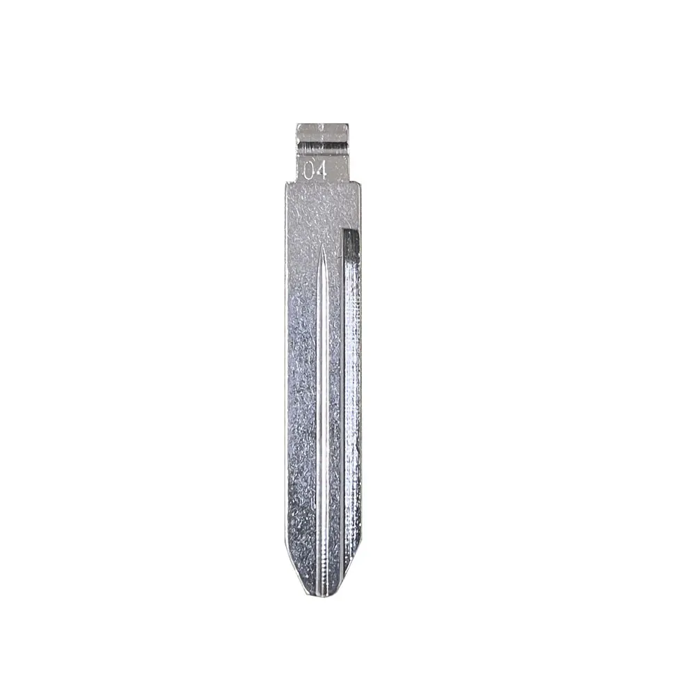 10pcs 04# CY24 Metal Uncut Blank Flip Remote Key Blade For Chrysler Jeep Dodge For Keydiy KD Xhorse VVDI JMD Car Key Blanks car remote key,car key