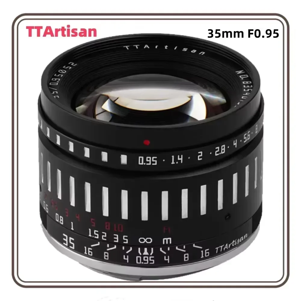 TTARTISAN 35mm F0.95 APS-C 대형 조리개 수동 초점 미러리스 ..